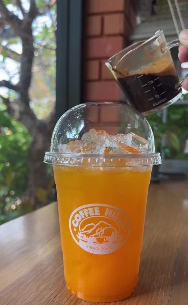 Americano Orange กาแฟเข้มข้น น้ำส้ม (คั้นกันแบบสดๆ) หวานอมเปรี้ยว ดื่มแล้วสดชื... 5 275430388 541403880575659 7544636876612094768 n